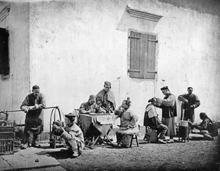 Grupos callejeros, Kiu-Kiang, c.1867-72